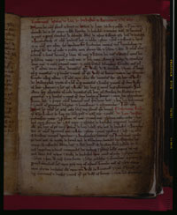 Henry de Lacey's Charter from Coucher Book of Kirkstall Abbey Abbey House Museum