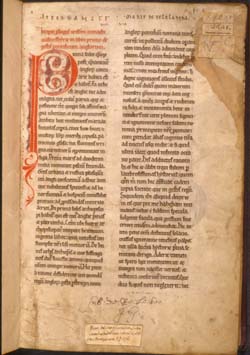 Byland's copy of the <EM>Gesta Pontificum</EM>
