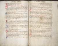 Manuscript book from Byland