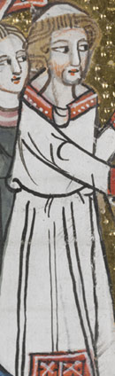 Monk with chasuble
