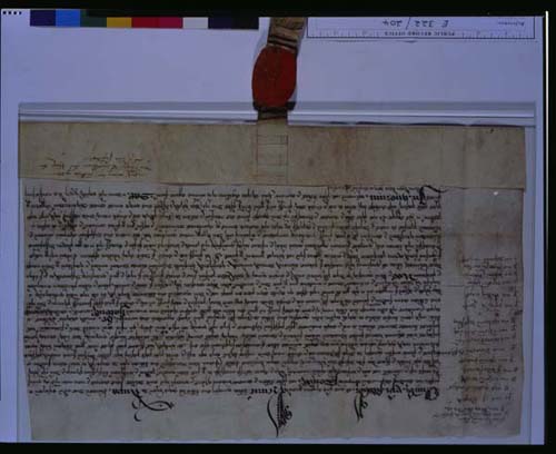 Court of Augmentations: Roche Abbey, surrender deed