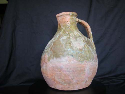Reconstruction a medieval earthenware jug from Kirkstall Abbey