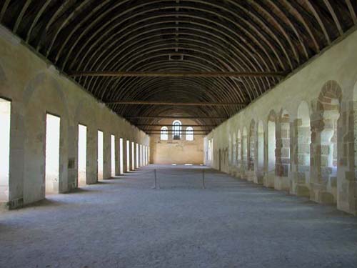 Monks dormitory at  Fontenay