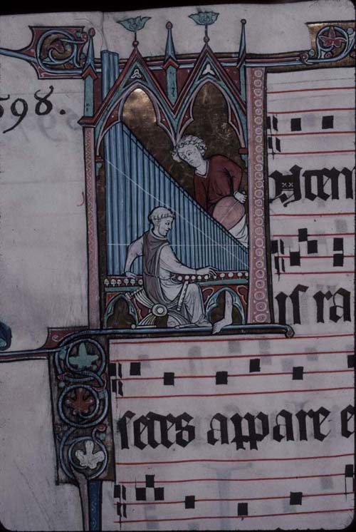Monk at Organ