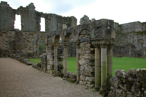 The abbot's lodgings from the south