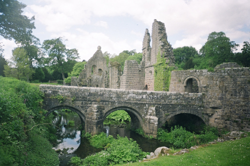 The infirmary bridge at Fountains (late twelfth-century)