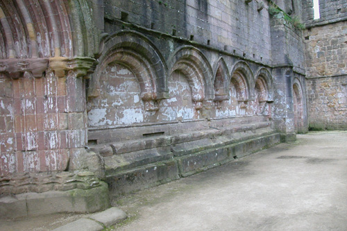 The lavatorium in the cloister, Fountains Abbey