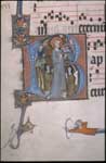 Antiphonary, Cambrai c. 1290 (John the Baptist)