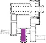  Plan of Roche abbey showing the refectory