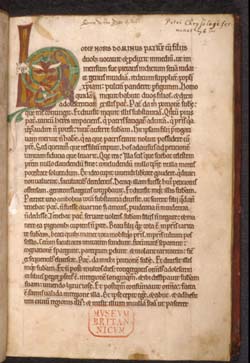 The Chrysologus manuscript