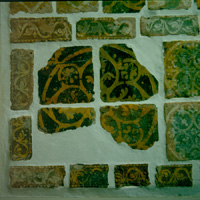Floor tiles from Rievaulx