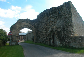 The gatehouse at Byland