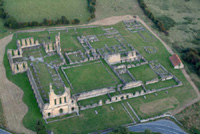 The precinct of Byland Abbey