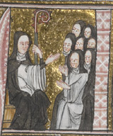 Abbess and nuns