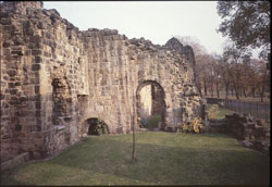 The meat kitchen at Kirkstall abbey © Abbey House Museum