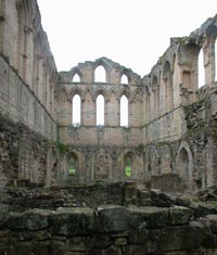The refectory at Rievaulx